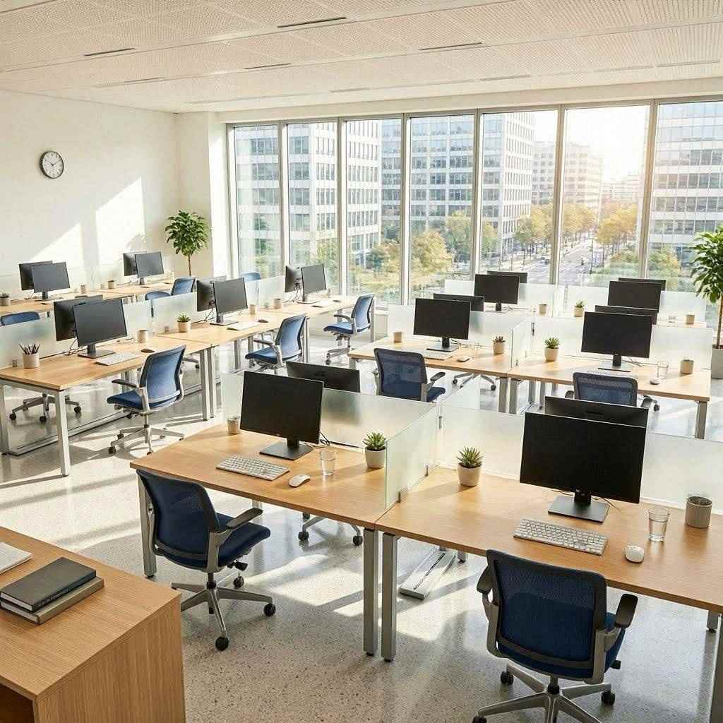 广告策划公司负责写字楼办公决策时遇到楼宇导视信息改版该向谁发起协同